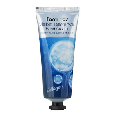 Крем для рук с коллагеном FarmStay Visible Difference Hand Cream Collagen, 100 мл