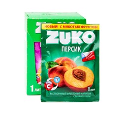 Растворимый напиток ZUKO Персик  25г*12шт*