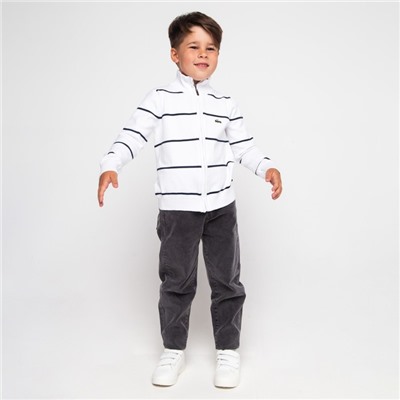 Джемпер для мальчика, цвет белый/тёмно-синий МИКС, рост 104 см (4)