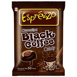 Леденцы с кофейной начинкой Black Coffee Candy Esprezzo 150 гр.