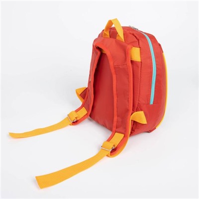 Рюкзак детский на молнии, 1 отдел, цвет малиновый, рисунок МИКС
