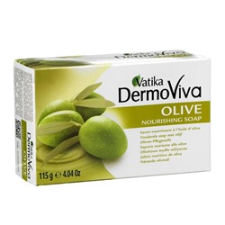 Мыло Vatika Naturals Olive Soap - с экстрактом оливы 115 гр.