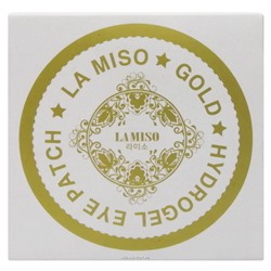Гидрогелевая маска для кожи вокруг глаз с частицами золота La Miso, Корея Акция