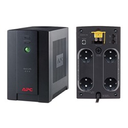 Источник бесперебойного питания APC Back-UPS BX800CI-RS, 480 Вт, 800 ВА, черный