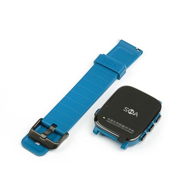 Часы умные SMA Q2 Lite, с оптическим датчиком пульса, синий