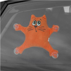 Автоигрушка на присосках «Котик», цвета МИКС