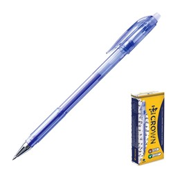 Ручка «Пиши-стирай» гелевая Crown Erasable Jel, узел 0.5 мм, чернила синие