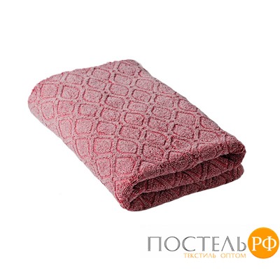 Полотенце 70x130 "Джаз" бордо (Burgandy)