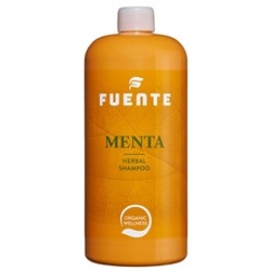 Шампунь для чувствительной кожи головы на основе трав MENTA Herbal Shampoo FUENTE 1000 мл