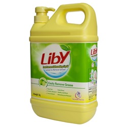 Liby. Жидкость для мытья посуды "Зеленый лимон", 1,5кг