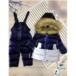 Костюм детский зимний: куртка и полукомбинезон арт. 891776