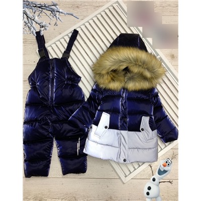 Костюм детский зимний: куртка и полукомбинезон арт. 891776