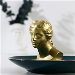 Подставка для зубочисток «Венера», золотая, 4.5 х 7 см