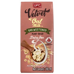 Овсяное молоко без сахара Velvet UFC, Таиланд, 180 мл