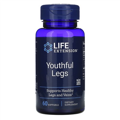 Life Extension, Добавка для здоровья ног, 60 мягких таблеток