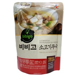 Суп говяжий с редькой Bibigo CJ, Корея 500 г (1-2 порц.) Акция
