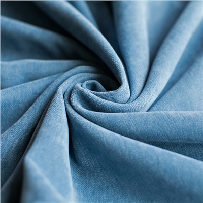 Комплект штор «Латур», размер 170х270 см, белый/голубой