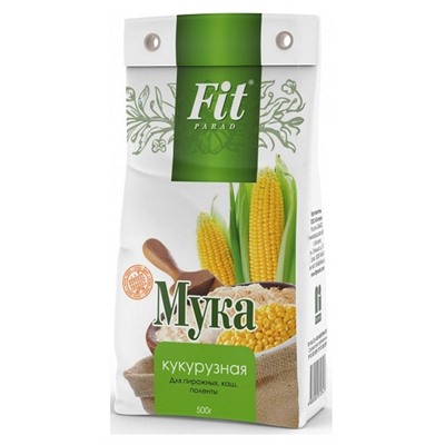 Мука кукурузная , FitFeel 500 гр. (коробка)