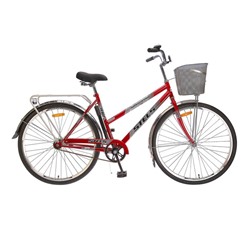 Велосипед 28" Stels Navigator-300 Lady, Z010, цвет красный, размер рамы 20"