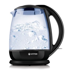 Чайник электрический Vitek VT-1119B, 2200 Вт, 1.8 л, черный