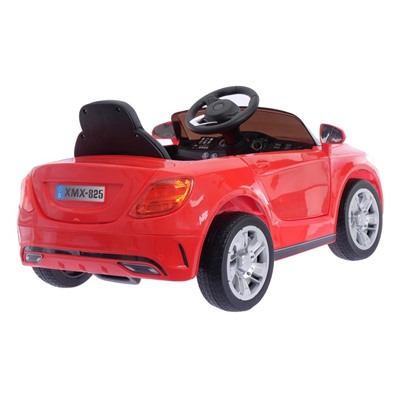 Электромобиль S CLASS, 2 мотора, EVA колёса, активная подвеска, кожаное сидение, цвет красный