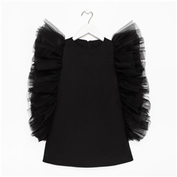 Платье для девочки MINAKU: PartyDress цвет чёрный, рост 116