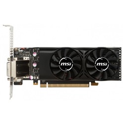 Видеокарта MSI GeForce GTX 1050TI (4GT LP) 4G,128bit,GDDR5,1290/7008,DVI,HDMI,DP