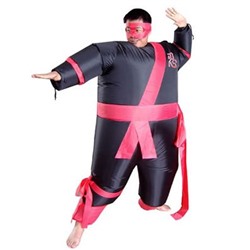 Надувной костюм карнавальный "Отважный Ниндзя"