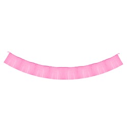 Гирлянда-тассел «Кисточки», 216 см, цвет розовый