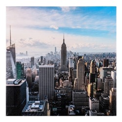 Картина на подрамнике "Вид на Манхэттен" 40*40 см