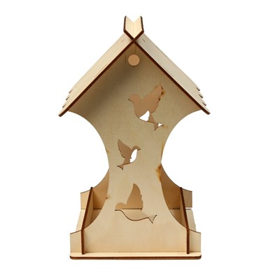 Кормушка для птиц «Птички», 15 × 16 × 24 см, Greengo