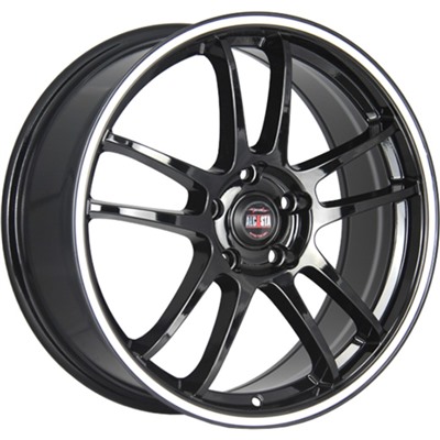 Диск литой ALCASTA M30 7x17 5x108 ET50 D63.3 BKWS