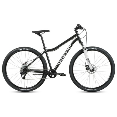 Велосипед 29" Forward Sporting 2.2 D, цвет чёрный/белый, размер рамы 19"