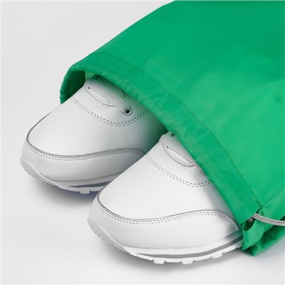 Мешок для обуви Стандарт, 405 х 340, Calligrata, зелёный