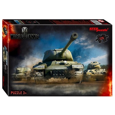 Пазл World of Tanks, 120 элементов, МИКС