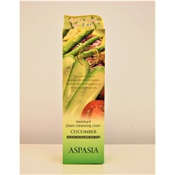 ASPASIA Пенка для умывания ОГУРЕЦ Moisture Foam Cleansing - Cucumber, 180 мл