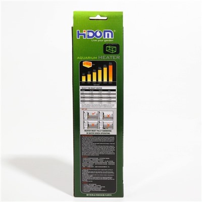 Нагреватель Hidom HT-2050, 50 Вт, с терморегулятором