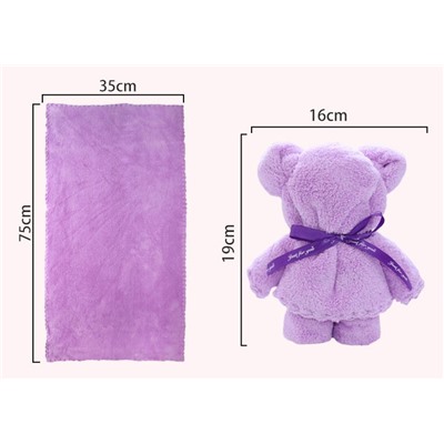 Подарочное полотенце *Медведь* 16х19см Заказ от 2х шт.