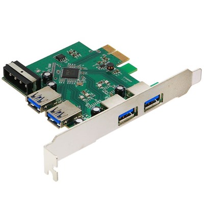 USB 3.0 Контроллер AgeStar U3E-2, PCI-E