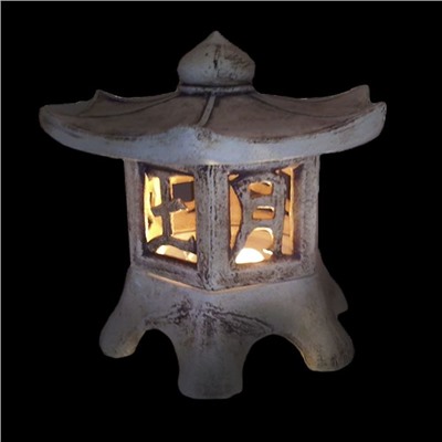 Садовый светильник ''Пагода'' шамот