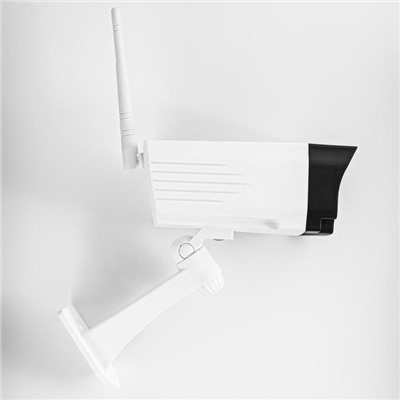 Фонарь-муляж камеры видеонаблюдения, 4 режима, 2 аккумулятора, солнечная батарея, 7.5 х 8 см