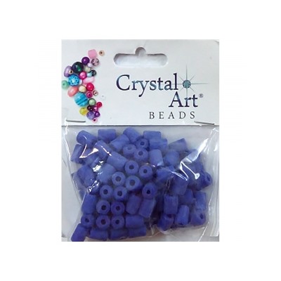 Crystal Art. Бусины прессованные 11056/MC-0307 6х8мм, Plain Matt 50г 685376 МТ