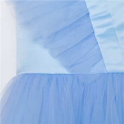 Платье нарядное детское KAFTAN, р. 28 (86-92 см), голубой