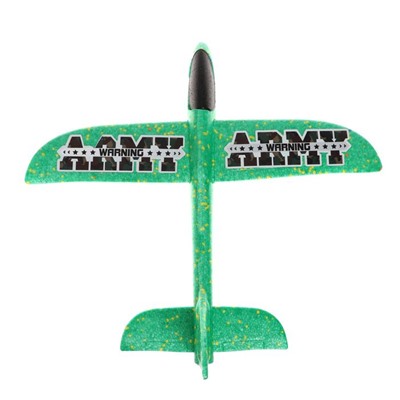 Самолёт Army 46х49 см, зелёный