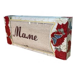 Полотенце махровое в подарочной коробке МАМЕ цвета в ассортименте 1 пр р-р 70х140