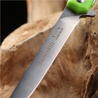 Нож складной "Москит" сталь - 420, рукоять - дерево, 12 см