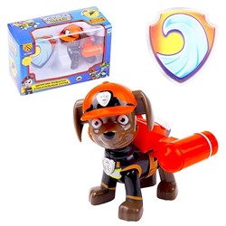 Игрушка собака спасатель оранжевая
