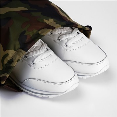 Мешок для обуви «Стандарт», 420 х 340 мм (+/- 1 см) , "милитари", Calligrata