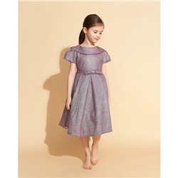 Платье нарядное для девочки MINAKU «Жаклин», рост 134 см, цвет фиолетовый