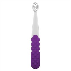 RADIUS, Totz Plus Brush, 3 Years +, Extra Soft, Gray Purple, 1 Toothbrush